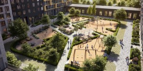 ЖК «Квартал Марьино», планировка 1-комнатной квартиры, 32.26 м²