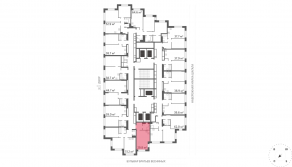 ЖК «Марк», планировка студии, 29.80 м²