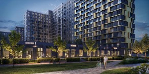 ЖК «Квартал Марьино», планировка 1-комнатной квартиры, 32.26 м²