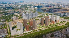 ЖК «Второй Нагатинский», планировка 1-комнатной квартиры, 33.60 м²