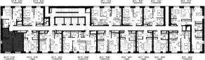 ЖК «Селигер Сити», планировка 1-комнатной квартиры, 41.27 м²