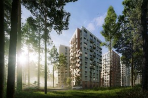 ЖК «Veren Nort сертолово», планировка 2-комнатной квартиры, 49.18 м²