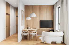 ЖК «ARTEL», планировка 2-комнатной квартиры, 50.40 м²