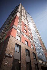 ЖК «OKLA», планировка 1-комнатной квартиры, 26.10 м²