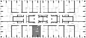 ЖК «MOD», планировка студии, 30.33 м²
