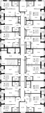 ЖК «GloraX Парголово», планировка 2-комнатной квартиры, 53.14 м²