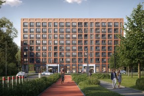 ЖК «Дмитровское небо», планировка студии, 30.90 м²