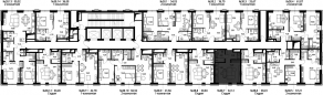 ЖК «Селигер Сити», планировка студии, 32.84 м²