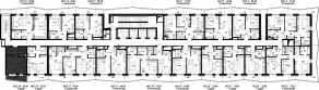 ЖК «Селигер Сити», планировка студии, 34.98 м²