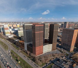 МФК «Варшавские ворота», планировка 2-комнатной квартиры, 67.70 м²