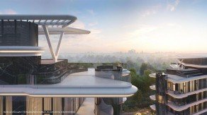 ЖК «Остров», планировка 3-комнатной квартиры, 134.60 м²