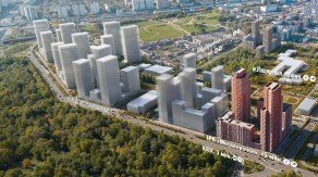 ЖК «Москворечье», планировка 2-комнатной квартиры, 49.90 м²