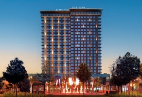 МФК «Зорге 9», планировка 2-комнатной квартиры, 145.10 м²