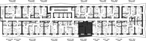 ЖК «Селигер Сити», планировка 1-комнатной квартиры, 46.91 м²