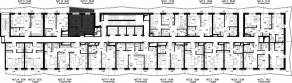ЖК «Селигер Сити», планировка 1-комнатной квартиры, 39.94 м²