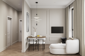 ЖК «ARTEL», планировка 2-комнатной квартиры, 59.25 м²