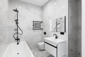 ЖК «Риверхаус», планировка 3-комнатной квартиры, 86.60 м²