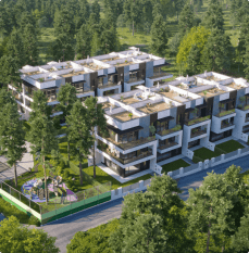 МЖК «Северная лисица», планировка 3-комнатной квартиры, 125.40 м²