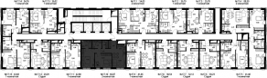 ЖК «Селигер Сити», планировка 2-комнатной квартиры, 68.72 м²