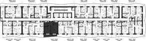 ЖК «Селигер Сити», планировка 1-комнатной квартиры, 47.29 м²