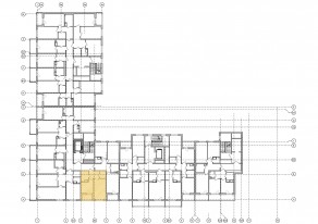 ЖК «Панорама Невы», планировка 1-комнатной квартиры, 35.20 м²