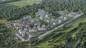 ЖК «Горки Парк», планировка 1-комнатной квартиры, 34.72 м²