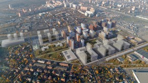 ЖК «Белая Дача парк», планировка студии, 27.40 м²