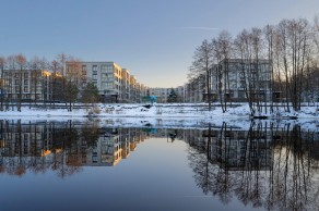 Апарт-комплекс «Bereg. Курортный», планировка 2-комнатной квартиры, 77.45 м²