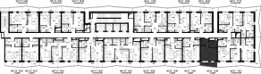 ЖК «Селигер Сити», планировка студии, 33.91 м²