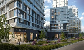 ЖК «Детали», планировка 2-комнатной квартиры, 45.40 м²