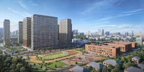 ЖК «Квартал Строгино», планировка 2-комнатной квартиры, 51.15 м²