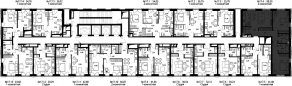ЖК «Селигер Сити», планировка 2-комнатной квартиры, 90.32 м²
