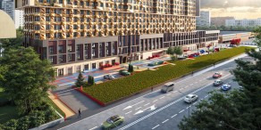 ЖК «Дом Malevich», планировка 3-комнатной квартиры, 61.10 м²