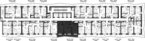 ЖК «Селигер Сити», планировка 2-комнатной квартиры, 75.33 м²