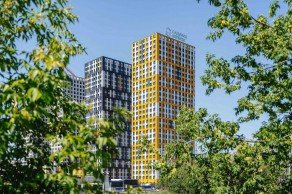 Квартал «Тетрис», планировка 3-комнатной квартиры, 76.10 м²