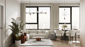 ЖК «ARTEL», планировка 3-комнатной квартиры, 69.20 м²