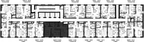 ЖК «Селигер Сити», планировка 2-комнатной квартиры, 68.71 м²