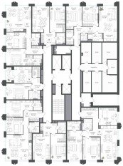 ЖК «Петровский парк II», планировка 2-комнатной квартиры, 70.90 м²