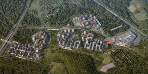 ЖК «Саларьево парк», планировка 2-комнатной квартиры, 47.70 м²
