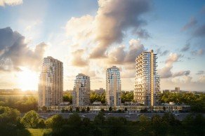 ЖК «Квартал Серебряный бор», планировка 3-комнатной квартиры, 53.30 м²