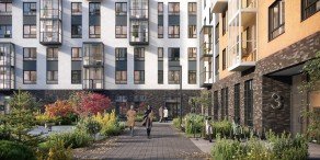 ЖК «Квартал Торики», планировка студии, 25.20 м²