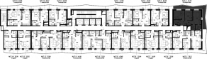 ЖК «Селигер Сити», планировка 2-комнатной квартиры, 75.76 м²
