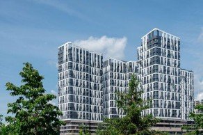 ЖК «Символ», планировка 1-комнатной квартиры, 43.10 м²