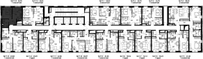 ЖК «Селигер Сити», планировка 1-комнатной квартиры, 35.56 м²